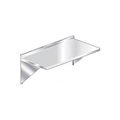 Aero Aero Manufacturing 16 Ga Wall Mount Table 304 Stainless Steel - 2-1/4" Backsplash 72 x 30 3TWMS-3072